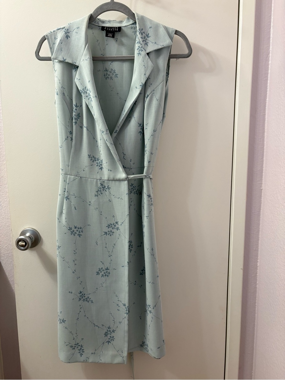 Hillard & Hanson Y2K wrap dress size 6